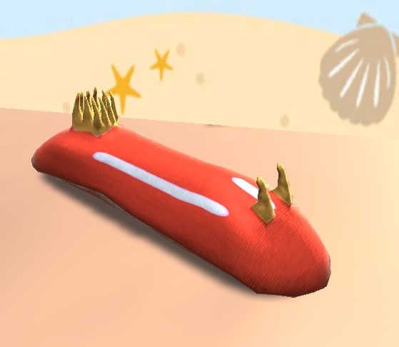 【3D小物】ウミウシのぬいぐるみ(4色)