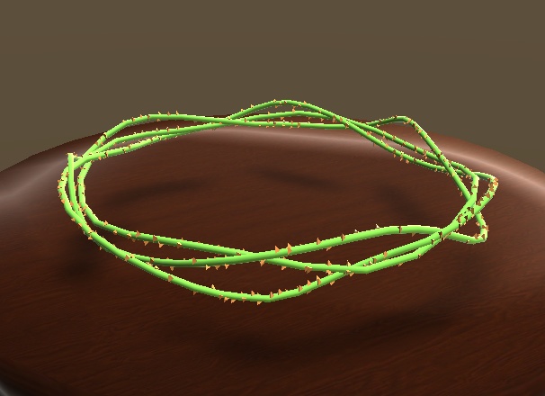 【3D小物】荊冠(2種)