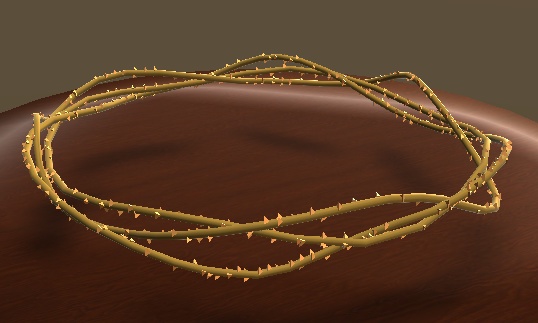 【3D小物】荊冠(2種)