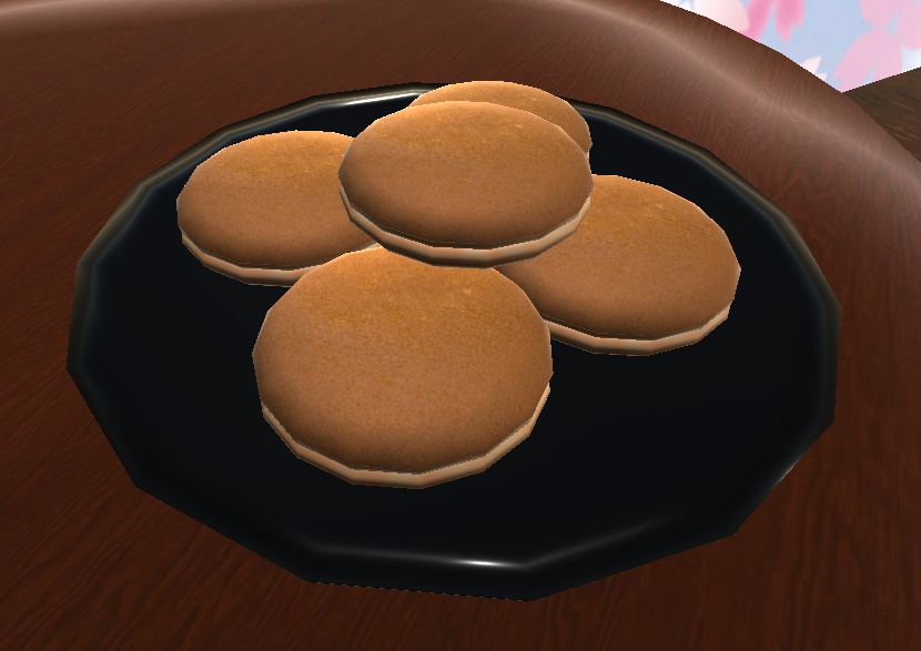 【3D小物】どら焼き
