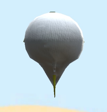 【3D小物】ふくれたフグのぬいぐるみ