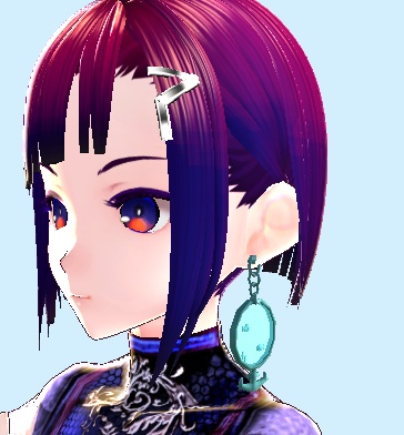 【3D小物】海のイヤリングー翡翠ー