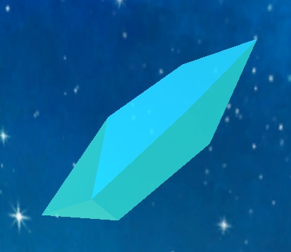 【3D小物】クリスタル4種【ゲーム素材】