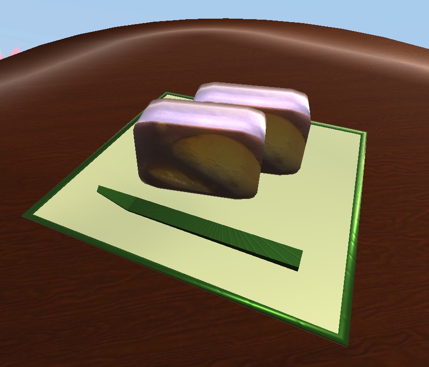 【3D小物】羊羹セット