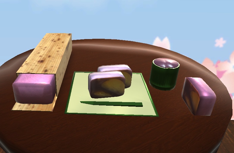 【3D小物】羊羹セット