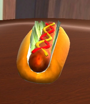 【3D小物】ホットドッグ