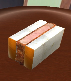 【3D小物】カツサンド&卵サンド