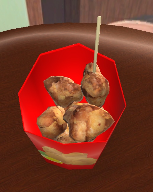 【3D小物】から揚げカップ