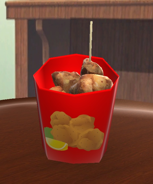 【3D小物】から揚げカップ