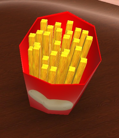 【3D小物】フライドポテト