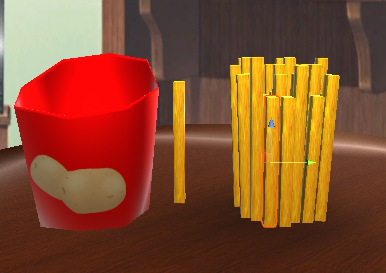 【3D小物】フライドポテト