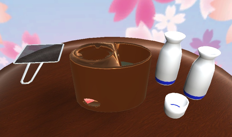 【3D小物】熱燗セット