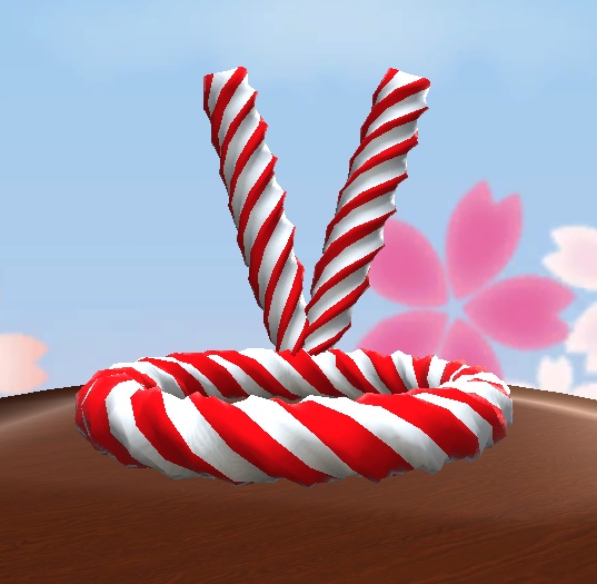 【3D小物】ねじりハチマキ