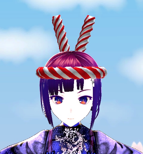 【3D小物】ねじりハチマキ