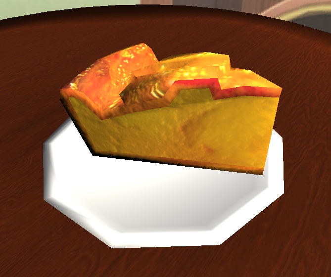 【3D小物】焼きたてアップルパイ