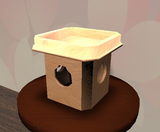 【3D小物】三方(お団子セット)