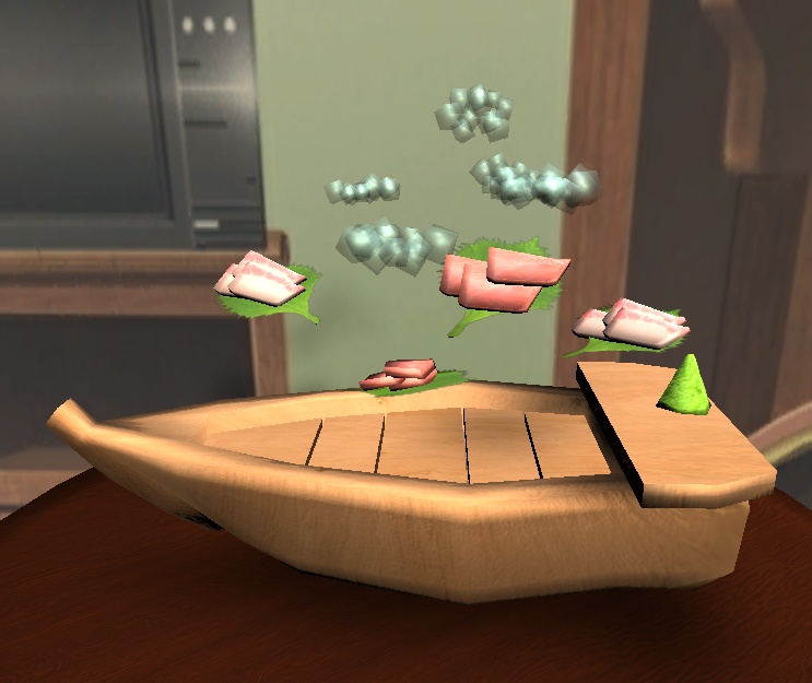 【3D小物】船盛り