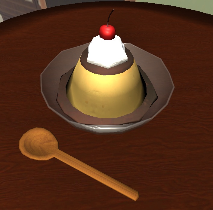 【3D小物】プリン