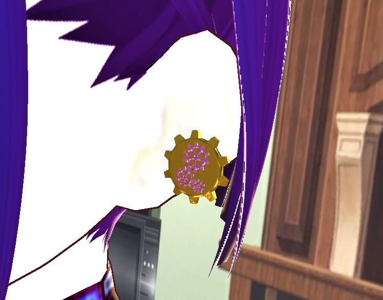 【3D小物】歯車のアクセサリー桜花