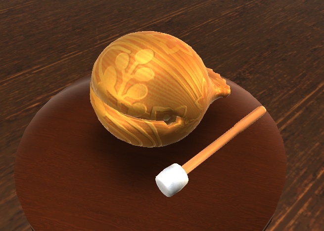 【3D小物】木魚