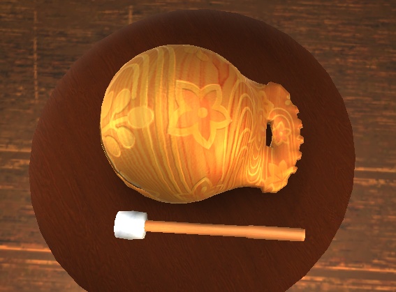 【3D小物】木魚