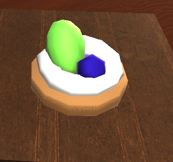 【3D小物】一口ケーキ