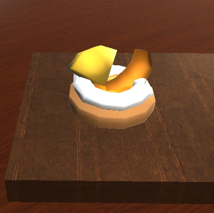 【3D小物】一口ケーキ