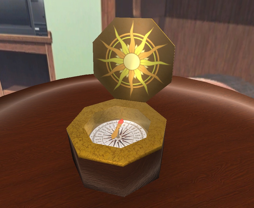 【3D小物】大航海時代のコンパス