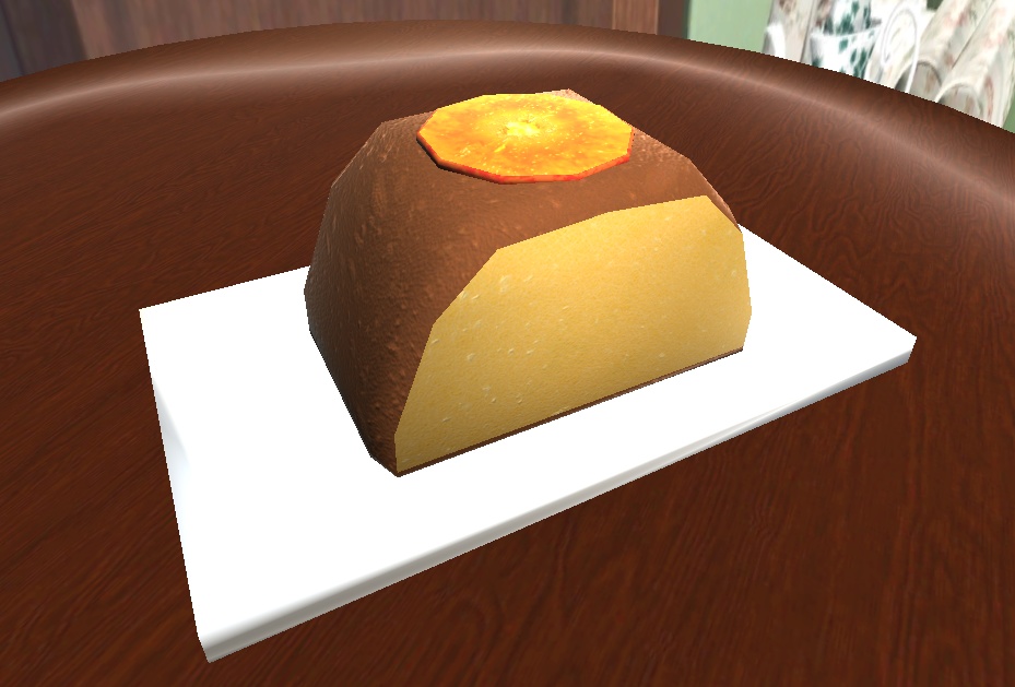 【3D小物】オレンジケーキ