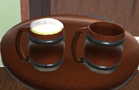 【3D小物】樽ビールセット