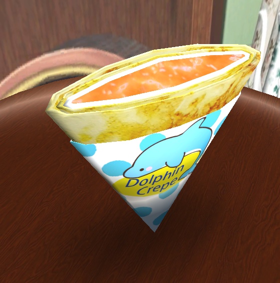 【3D小物】シンプルなクレープ