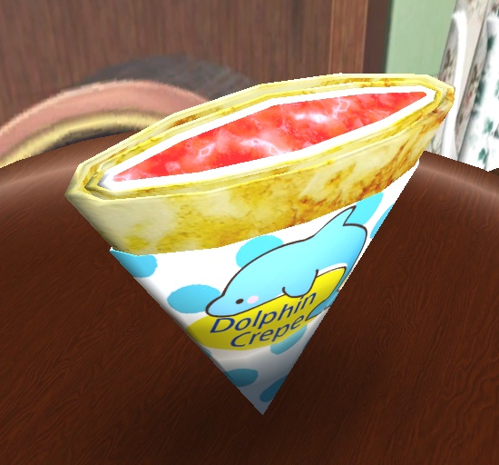 【3D小物】シンプルなクレープ