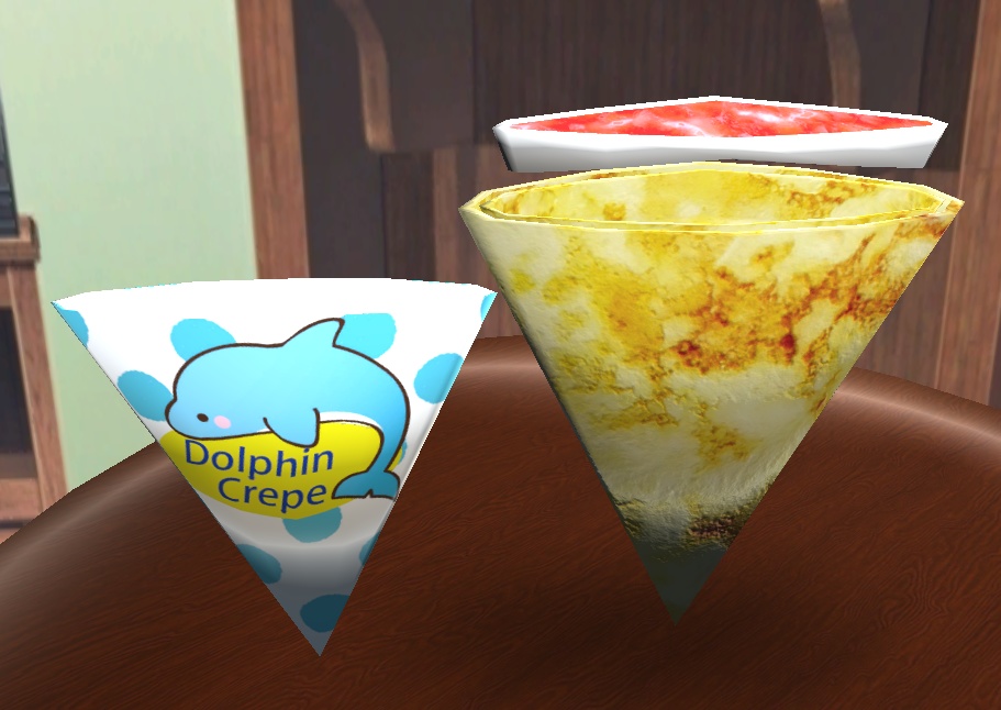 【3D小物】シンプルなクレープ