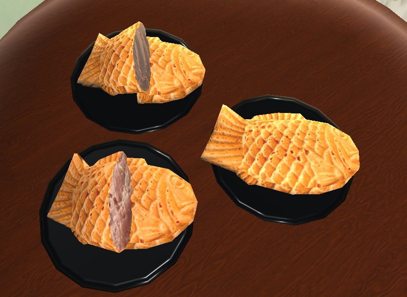 【3D小物】たい焼き