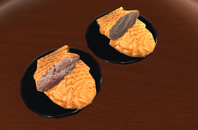 【3D小物】たい焼き