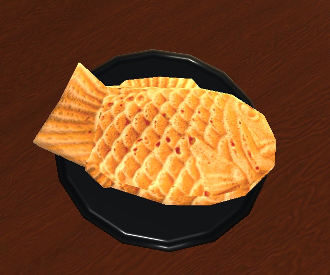 【3D小物】たい焼き