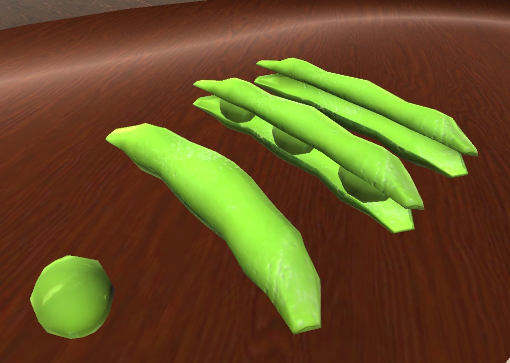 【3D小物】えだまめ