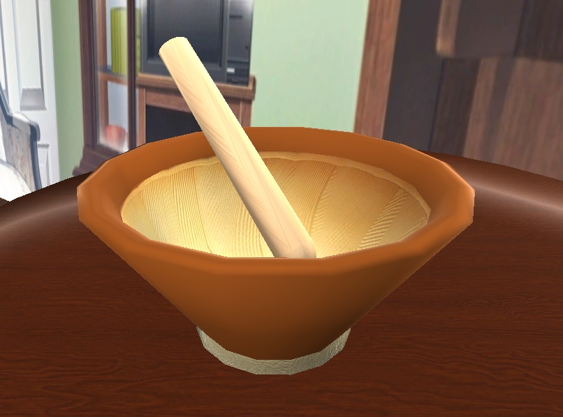 【3D小物】すり鉢セット