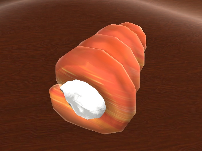 【3D小物】チョココロネ&クリームコロネ