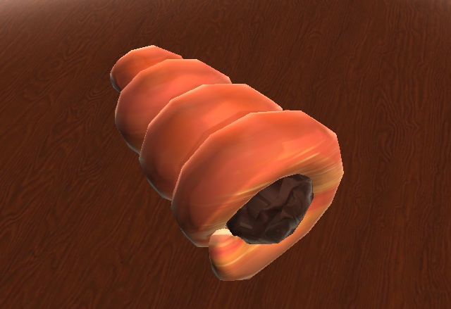 【3D小物】チョココロネ&クリームコロネ