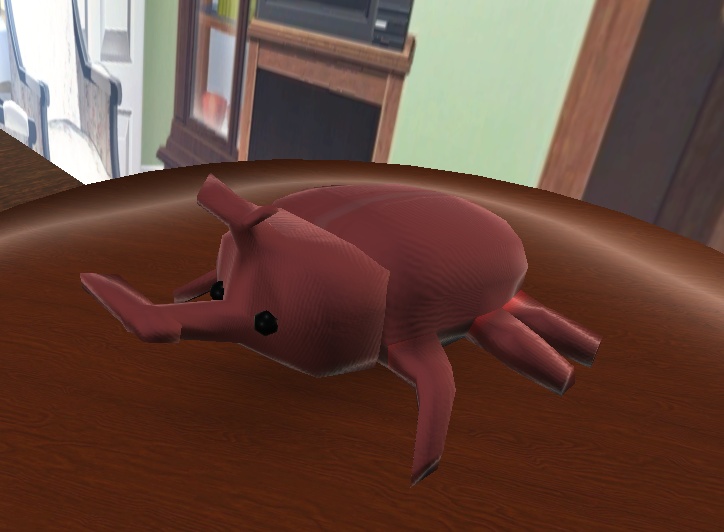 【3D小物】カブトムシのぬいぐるみ