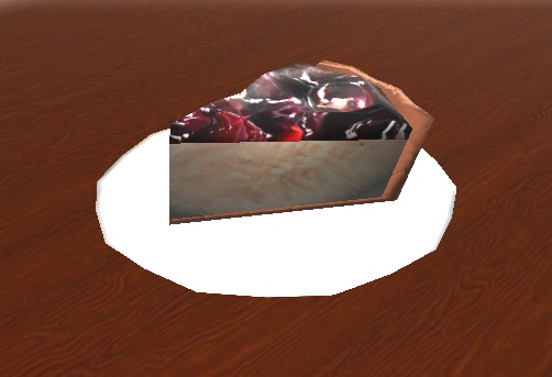 【3D小物】ブルーベリータルト