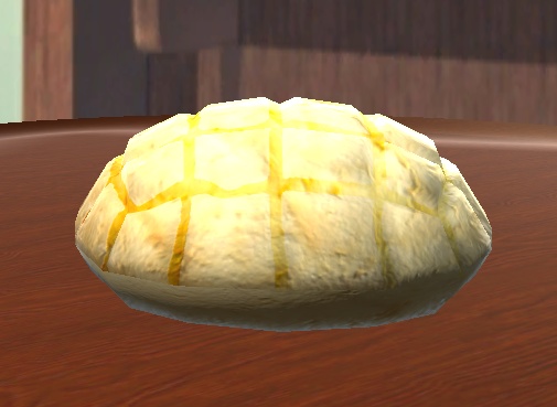 【3D小物】メロンパン&チョコチップメロンパン