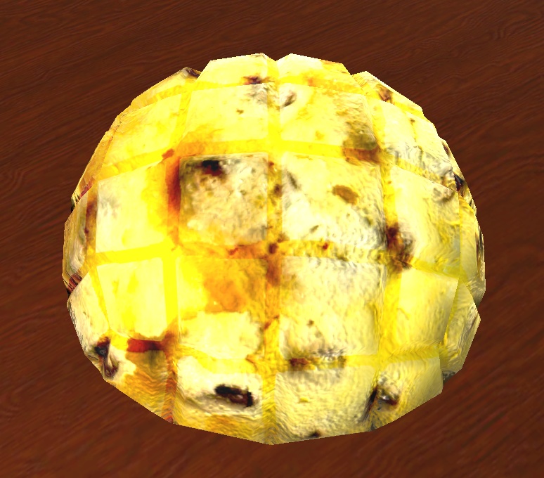 【3D小物】メロンパン&チョコチップメロンパン