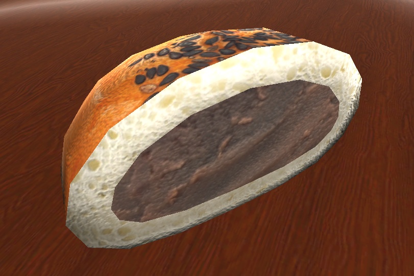 【3D小物】あんぱん