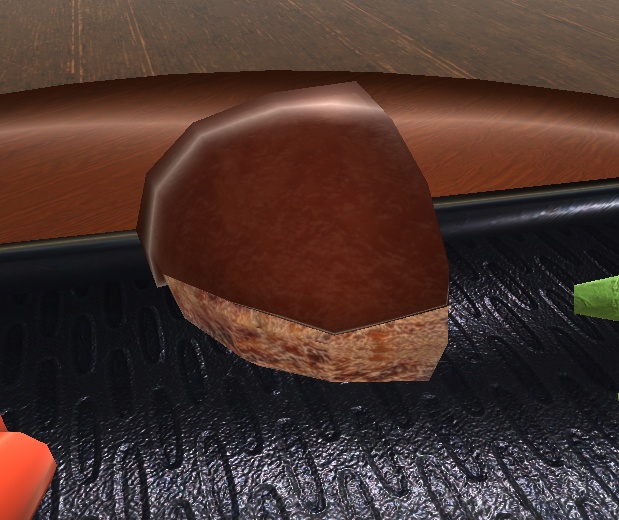 【3D小物】ハンバーグ