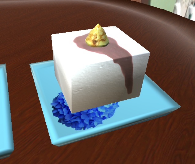 【3D小物】冷奴(ひややっこ)