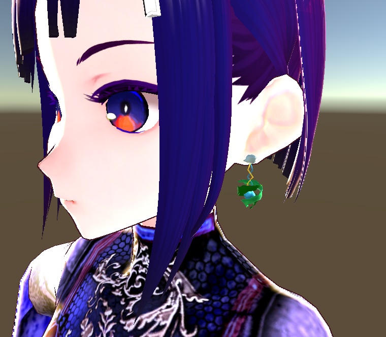 【3D小物】ストームイヤリング