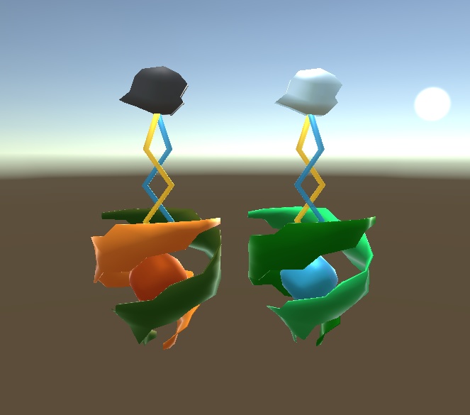 【3D小物】ストームイヤリング