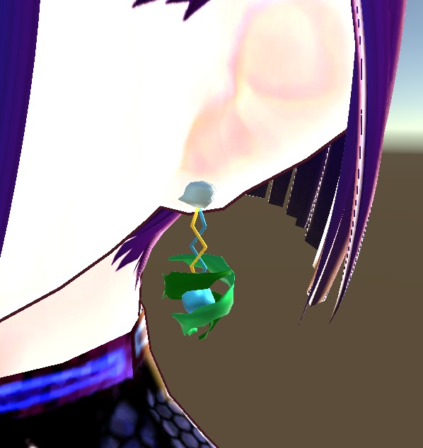 【3D小物】ストームイヤリング